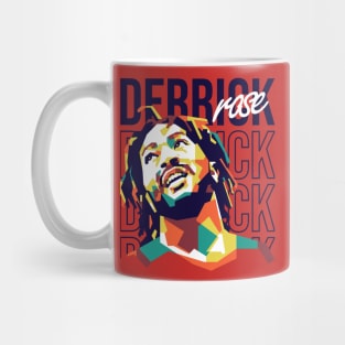 Derrick Rose on WPAP art 1 Mug